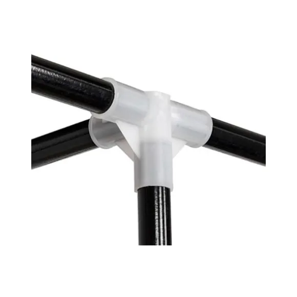 - 69" Non-Woven Fabric Opbevaringsskab - 9 Hylder inklusive Dobbelt Stang - Beige Farve KLB