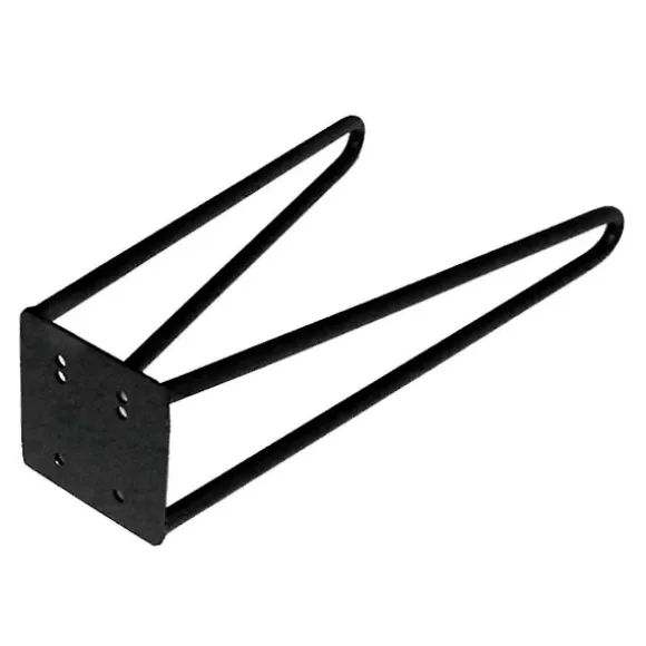 40 cm metalbordben, der passer til møbler i jern, spisebord, sofabord, bordben, skateboardbordben, bredde