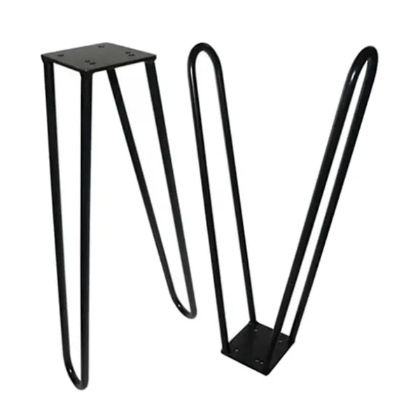 40 cm metalbordben, der passer til møbler i jern, spisebord, sofabord, bordben, skateboardbordben, bredde