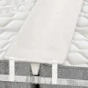 20 cm Sengebro Madrasforbinder til at lave enkeltsenge om til kingsize-kilemadras med madrasrem til gæstestue