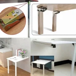90 graders selvlåsende foldehængsel bordben stoleforlænger foldbare fødder hængsler hardware sovesofa løfte støttehængsel