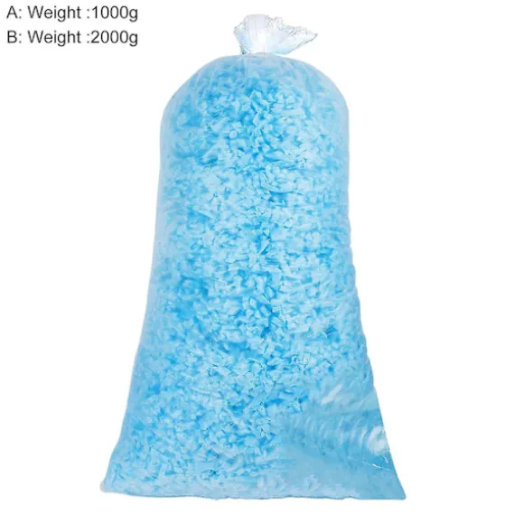 1/2 kg Hakket Memory Foam Fyldning Åndbar Bønnepose Fyldning Blød Pude Fyldning Skum Til Sofa B