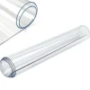 1,95 mm Transparent Skrivebordsmåtte, 40×60 cm Transparent Bordbeskytter, Rektangulær Vinyl Bordmåtte, PVC Plast Bordovertræk