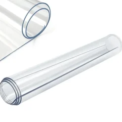 1,95 mm Transparent Skrivebordsmåtte, 40×60 cm Transparent Bordbeskytter, Rektangulær Vinyl Bordmåtte, PVC Plast Bordovertræk