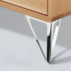 4 Pakker Møbelben, Metal Bordben, 15cm Sorte Møbler