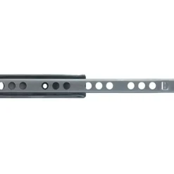 1 Par Skuffeskinner - Skuffeskinner - Køkkenskuffeskinner - Skuffeskinner - Glideskinne - Galvaniseret Stål Delvist Udtrækkelig Skinne H:17mm/B:246mm-FQ- | Fyndiq