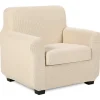1 person (1 sofaovertræk + 1 pudebetræk) sofaovertræk, Jacquard lænestolbetræk sofaovertræk, strækbar spandex stræk sofa stolbetræk møbler Pro