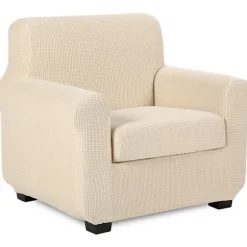 1 person (1 sofaovertræk + 1 pudebetræk) sofaovertræk, Jacquard lænestolbetræk sofaovertræk, strækbar spandex stræk sofa stolbetræk møbler Pro