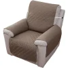1 Sædes Relax Stolbetræk, Vandafvisende Recliner Beskytter Sofa Betræk til Soveværelse Khaki 55200 (FMY)