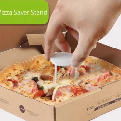 100 stk. Bordbeskytter Pizza Serveringsstativ Pizza Stativ Bord Bordplade Pizza Beskytter Pizza Serveringsbakke Stativ Pizza Tripod - WELLNGS