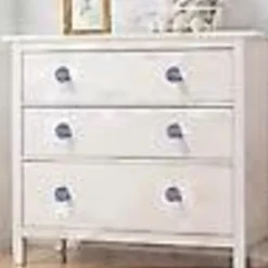 6 stk. Elegante blå og hvide porcelænsskuffeknopper - Holdbare keramiske trækhåndtag til køkken, badeværelse og kommode - Klassisk design, nem installation, ridsefast | Fyndiq