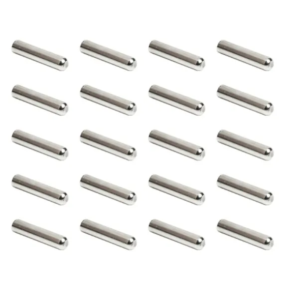 20 stk. Hyldeknægte Støttebolte Metalstift Hylde Separator Faste Skab Bogreol Vægmonteringsholder Stifter Plader
