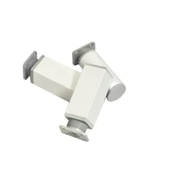 4 Stk. Justerbare Møbelben, Højdejusterbare Metalbordben, Justerbare Køkkenskabsbordben, Hvid (10CM)