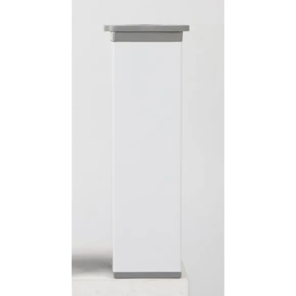4 Stk. Justerbare Møbelben, Højdejusterbare Metalbordben, Justerbare Køkkenskabsbordben, Hvid (10CM)
