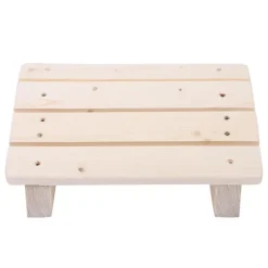 1 stk. kontorbord badeværelse ottoman vippe træ ottoman (30X20 cm, som vist på billedet)