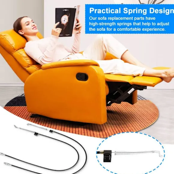 2 stk. Recliner-udløsertræk Universal sofa stol Recliner-håndtag