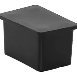 8 stk. Rektangulære Ikke-mærkende PVC Stolsbenshætter 30mm X 50mm (1-3/16