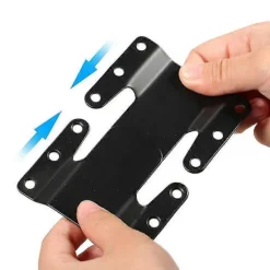10 stk. sektionssofa-stik, universel sektionssofa-sammenkobling, let at installere sofaklemmer til sektioner, robust møbelstik [DB] 10 Pcs