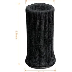 24 stk. Stole til Stole Møbelsokker Antislip Elastiske Stolebensokker, Strikkede Møbelpuder til 3"-5" Møbelbensomkreds