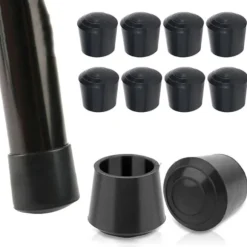 8 stk. Stolebensbeskyttere i Gummi, Beskyttelse til Ben, 25MM 25MM 25mm 25mm 25mm