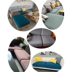 (1 stk, Størrelse: S (50-70cm)) Strækbar Sofa Betræk Beskyttende C
