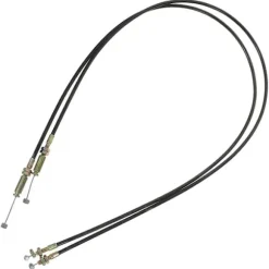 2 stk. Udskiftningshåndtag til lænestol Universal metal lænestol håndtag kabler til sofa (FMY) Black