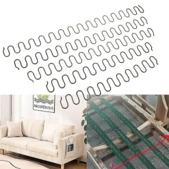 2 stk. udskiftningssofastol fjedre, møbelfjeder med clips, 45cm 50cm 60cm 65cm 70cm lang Ressort Hardware