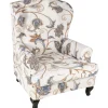 1 stk. Wingback Stolebetræk Slipcovers Stretch Wing Stolebetræk Spandex Sofa/Lænestol Skridsikker Møbelbeskytter til Stue