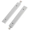 2 stk./sæt Mini Aluminium Legering Holdbar Glat Glideskinne til Skuffeskab 100mm Skuffeskinne Skab