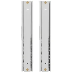 2 stk./sæt Mini Aluminium Legering Holdbar Glat Glideskinne til Skuffeskab 100mm Skuffeskinne Skab