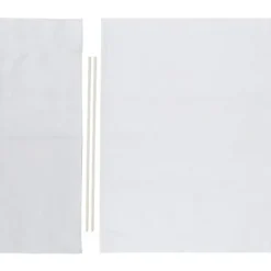 994338 Stol Canvas Betræk, 1 Sæt Instruktørstol Canvas Udskiftningssæde Lærred Hjemmetilbehør Møbeltilbehør (Hvid) Vit