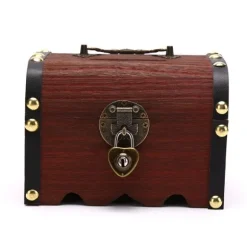 1. Vintage Skatteopbevaringsboks Spargris Organizer