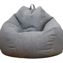 39,4'' x 47,2'' Stor Sækkestol Fodskammel Sofa Betræk Høj Gamer Indendørs Lazy Sækkestol (Uden Fyld)