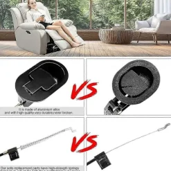 Alloy Sofa Kabel 96cm Udskiftning Armlæn Reservedel S Nem Installation Til Sofa Rec Rec Re Ch - B