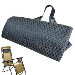 Armlænstol hovedpude, stol hovedpude, hovedpude til stole, lænestole, liggestol pude til picnic i haven Gul Yellow China