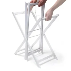Bakkebord træ og bambus 72 cm