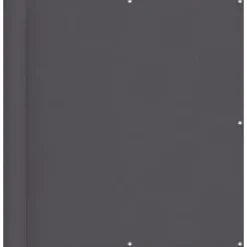 Balkonskærm - Eksklusivt Hus - Antracit - Oxford PU Stof - 120 x 400 cm antracit