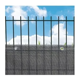 Balkonskærm Grå 1x5M PE