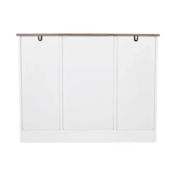 Bar møbel - DUOKU - 106 x 40 x 81,5 cm - Kaffeskab - Opbevaring 3 niveauer - Moderne stil