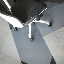 Beskyttelsesmåtte, musemåtte, bærbar computer, lænestol, gulv, bord, skrivebord_MGF