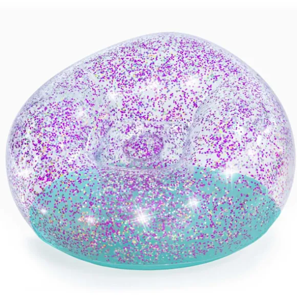 Bestway 75115 oppustelig glitterstol
