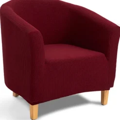 Betræk til chesterfield lænestol, jacquard stretch stretch kar