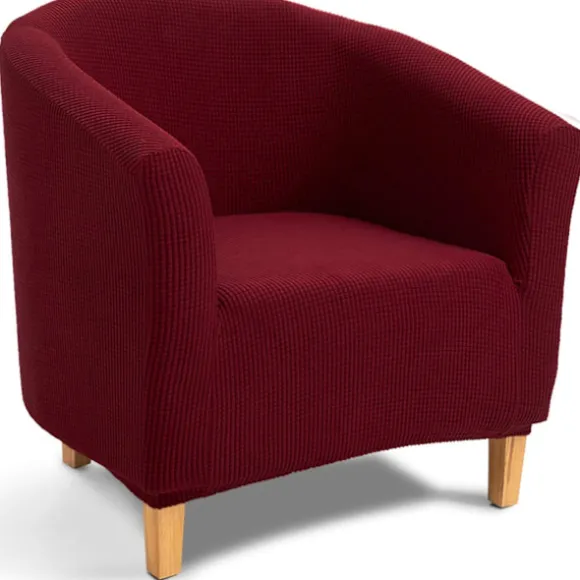 Betræk til chesterfield lænestol, jacquard stretch stretch kar