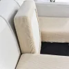 Betræk til sofahynde, strækbart betræk til sofahynde, elastiske hyndebetræk, slipcover til sofahynde, skridsikkert stof tartan