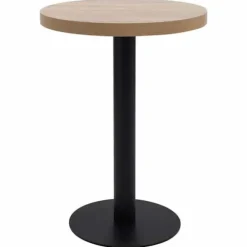 Bistrobord - Maison Exclusive - Lys brun - Ø60 cm - H75 cm