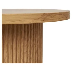 Boavista hjørnebord Ø48cm naturlig. brun