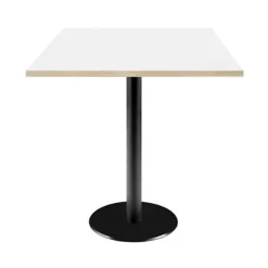 Bord 70 x 70 cm - hvid Rom model med trækanter Vit