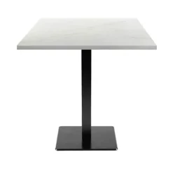 Bord 70 x 70 cm - Milan paros marmor model Vit
