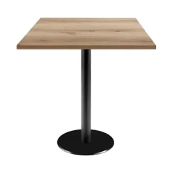 Bord 70 x 70 cm - model Rom eg delano brun