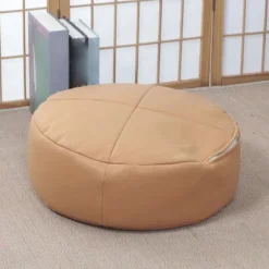 Bord Puf Blød Lazy Japansk Stil Ottoman Sæde til Stue Gulv Siddeplads